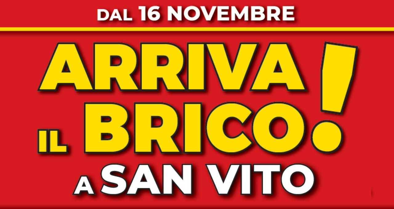 ARRIVA il BRICO a SAN VITO