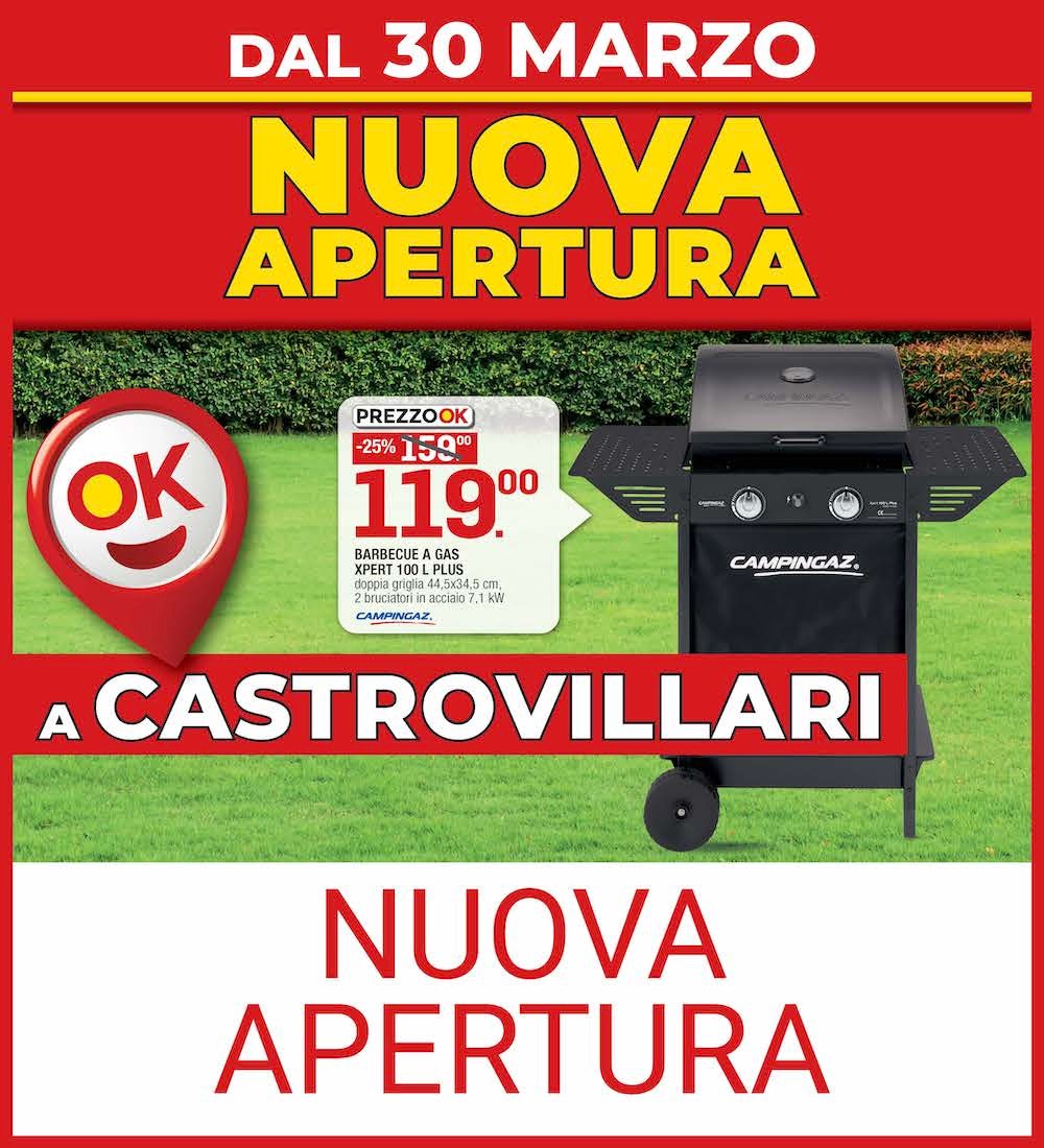 CASTROVILLARI: 9° negozio Brico OK in Calabria