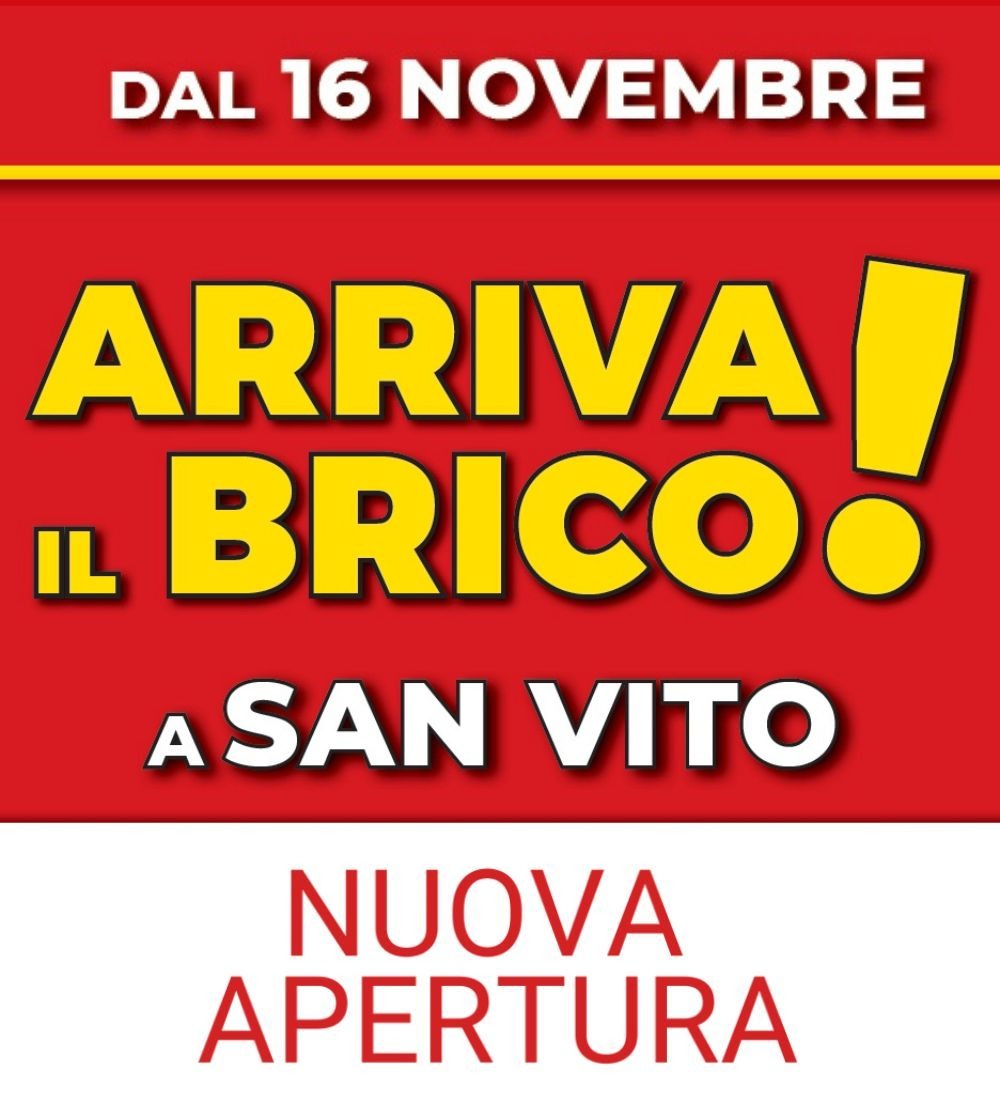 ARRIVA il BRICO a SAN VITO