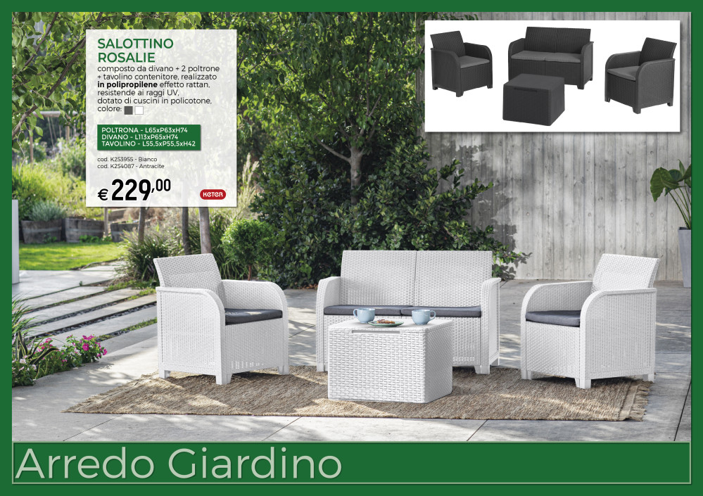 Brico OK - Catalogo Primavera/Estate 2025 - Arredo giardino