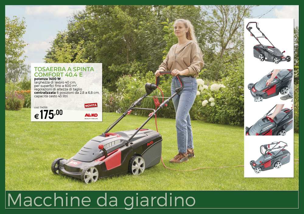 Brico OK - Catalogo Primavera/Estate 2025 - Macchine da giardino